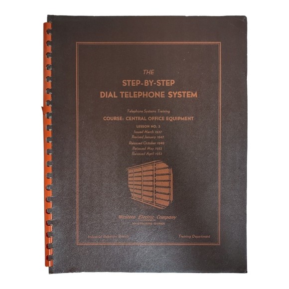 1960's General Telephone Company Of The Northest Manuels Textbooks Lot of 4 - Picture 7 of 8